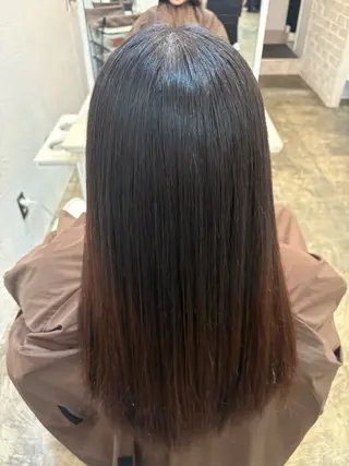 ロング 木津奈保子💚 ✨艶髪のヘアスタイル