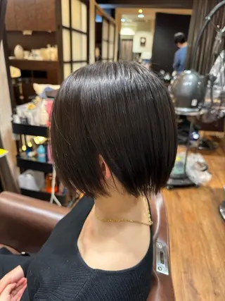 ショート 【縮毛矯正/カラー】 今野寛己のヘアスタイル