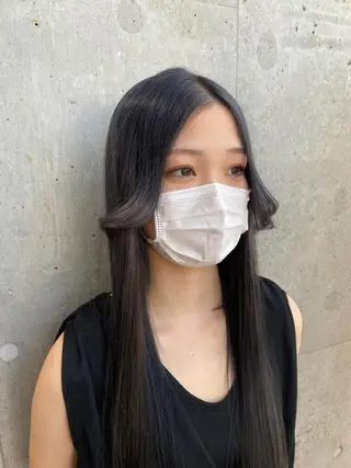ロング カラー カットカラー特化 ⭐️代表⭐️のヘアスタイル