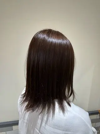 ミディアム カラー 古屋 澪 艶髪カラー✨のヘアスタイル