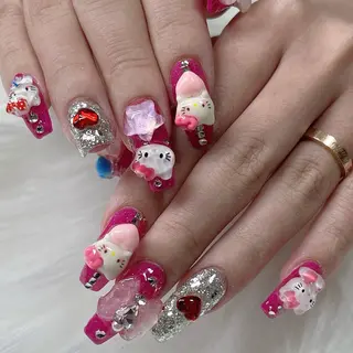 ネイル 🐕‍🦺Yappy 💗A-tanのネイルデザイン