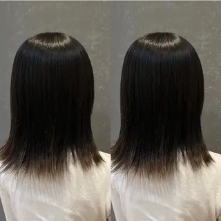 ミディアム カラー schon所属・み うのヘアスタイル