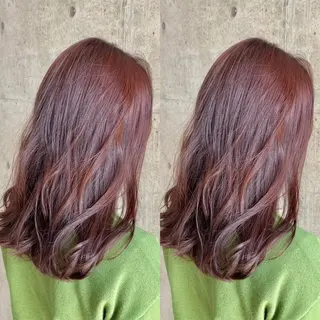 セミロング カラー おおつか せいやのヘアスタイル