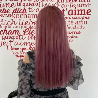 ロング カラー CREAPY所属・CREAPY　日向野 利菜のヘアスタイル