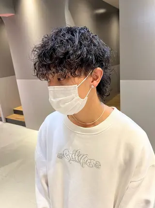 パーマ 石塚 健汰のヘアスタイル