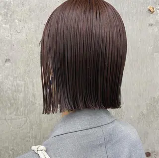 ショート カラー ヘアアレンジ 飯島 美海のヘアスタイル