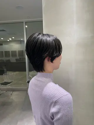 ショート パーマ 【パーマ/ブリーチ】 ヤマザキナナホのヘアスタイル