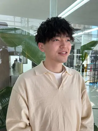 ショート パーマ メンズ メンズパーマの達人 /タカシマ　ダイスケのヘアスタイル