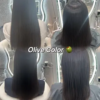 ロング 大宮🫧艶カラー🩵 YUIのヘアスタイル