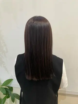 カラー 髪質改善カラー🤍 エクステ✨君島由実子のヘアスタイル