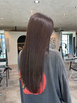 カラー 〖 南柏 〗 谷元 李乙奈のヘアスタイル