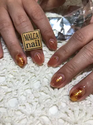 セミロング カラー パーマ ヘアアレンジ ネイル マツエク・マツパ MALCAnail(マルカネイル)所属・荒木 莉奈のネイルデザイン