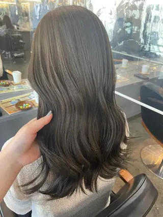 セミロング 🤍韓国ヘア🇰🇷 タバタサオリ🤍のヘアスタイル