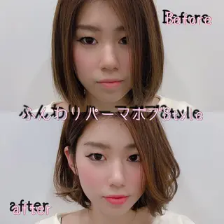 ショート パーマ 【愛され小顔カット】 YOSHIKIのヘアスタイル