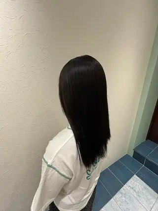 セミロング カラー HAIR& MAKE EARTH川口店所属・ネギシ ミズキのヘアスタイル