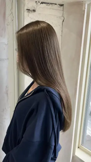 カラー ✨ブリーチなしカラー ×髪質改善✨松村 潤のヘアスタイル