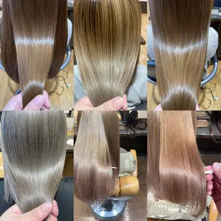 ロング カラー 渋谷/ブリーチ/暖色 姫汝のヘアスタイル