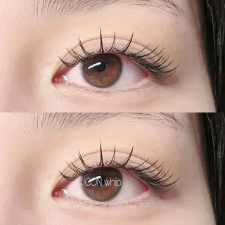 マツエク・マツパ ICON.whip所属・Aya ICON.whipのマツエク・マツパデザイン