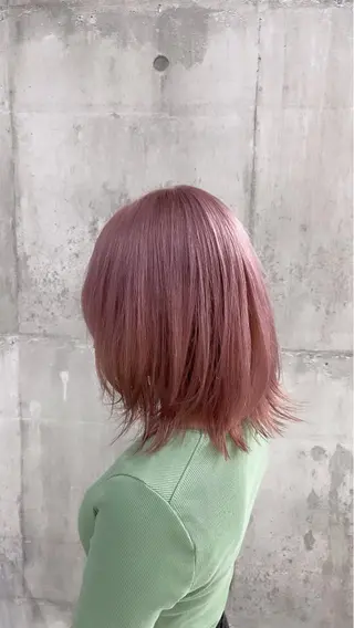 ミディアム カラー パーマ ヘアアレンジ メンズ キッズ レイヤーの魔術師 𓍼takumi𓍼のヘアスタイル