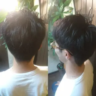 メンズ サンフラット所属・岡林 選のヘアスタイル