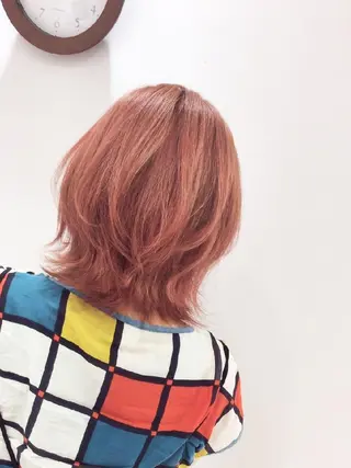 ショート カラー aries所属・大場 友稀のヘアスタイル