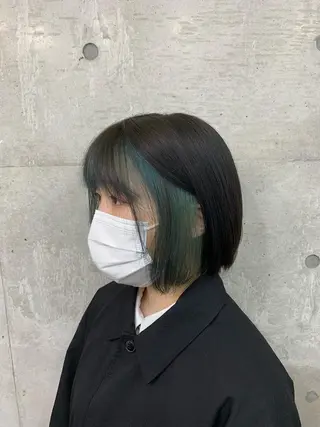 ショート カラー クセを最大限に活かす メンズパーマ奈良大祐のヘアスタイル