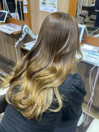 ロング カラー 山際勇策 /岐阜美容師のヘアスタイル