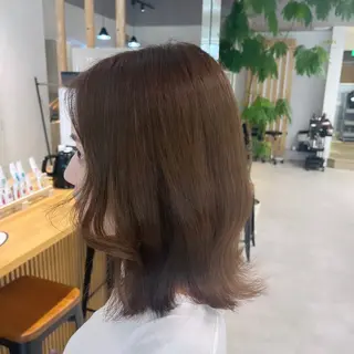 ミディアム omocha umiのヘアスタイル
