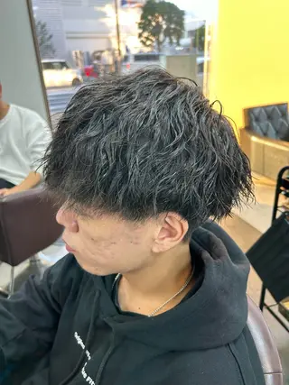 ショート パーマ メンズ メンズパーマの達人 /タカシマ　ダイスケのヘアスタイル