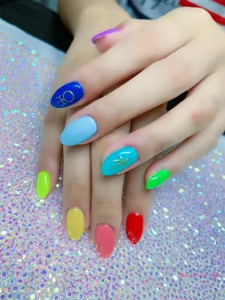 セミロング ネイル Style Nailのネイルデザイン