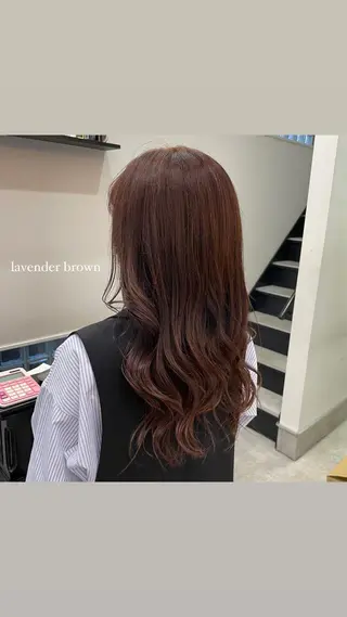 ロング カラー recipe 黒木 彩那のヘアスタイル