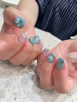 ネイル Ash関内ネイリスト 荒木晴香のネイルデザイン