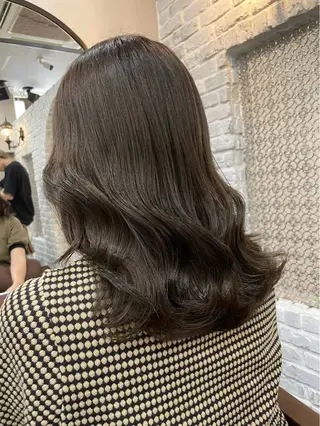 ミディアム カラー limitみづき🌙 髪質改善/カラーのヘアスタイル