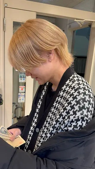 カラー メンズ 樋口　将輝 カラーモデル募集中のヘアスタイル