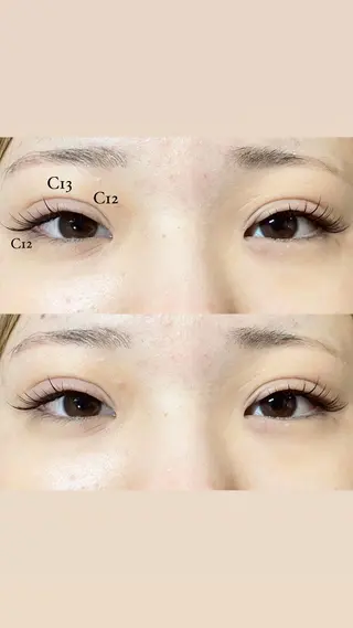 マツエク・マツパ ＋tico _ayanaのマツエク・マツパデザイン