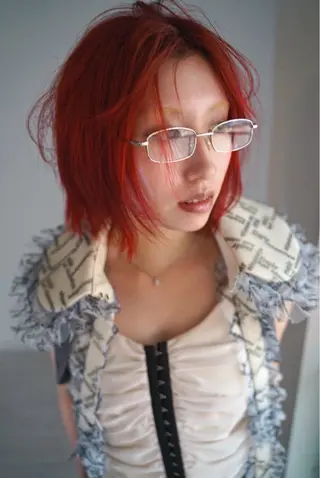 ミディアム カラー ハイトーン/ブリーチ 🎀/𝑵𝒐𝒆のヘアスタイル