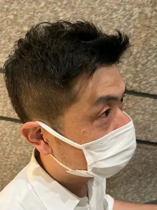 ショート 💈カット･ 顔剃り💈加仲凌也のヘアスタイル