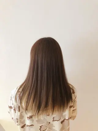 ロング カラー 吉田 俊輔のヘアスタイル