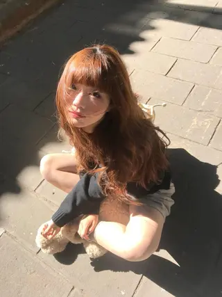 ロング 韓国/Y2K 👽土田大珠👽のヘアスタイル