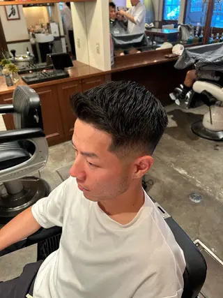 メンズ BARBERSHOP DALIE所属・滝川 大喜のヘアスタイル