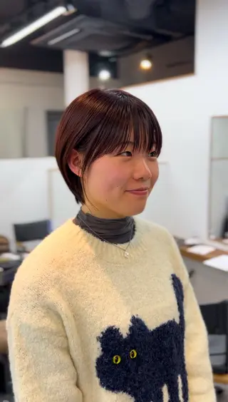 ショート カラー 表参道【髪質改善】 宮嶋勇太のヘアスタイル