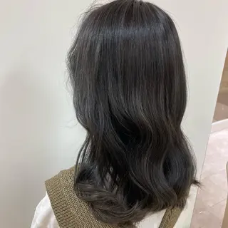 セミロング 個性派/ブリーチ ＊ほのかのヘアスタイル