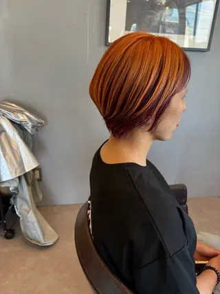 ショート 神 海沙貴のヘアスタイル