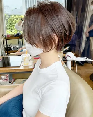 ショート 🌙縮毛矯正/艶髪/ Ryoka🌙のヘアスタイル