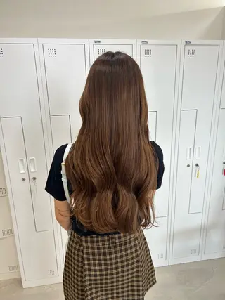 ロング 透明感カラー🌙 REALharukaのヘアスタイル