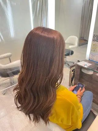 セミロング ✨ダメージを感じない 美髪ヘア✨　野口春貴のヘアスタイル