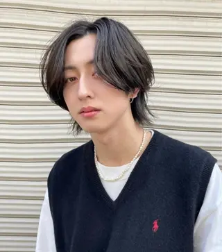 ショート カラー メンズ 【F.O.F】大野航 似合わせカットカラーのヘアスタイル
