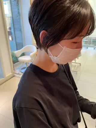 ショート 鶴岡で縮毛矯正なら お任せ！ハヤシナオミのヘアスタイル