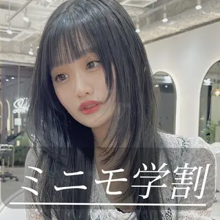 ロング 🩶レイヤー/艶髪/ 顔周り/韓国風/輝士のヘアスタイル