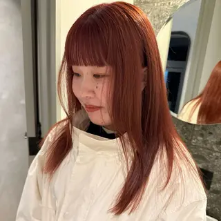 ロング カラー beni yumikoのヘアスタイル